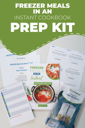 Book & Prep Kit for Freezer to Instant Pot Meals - Erin Chase Store