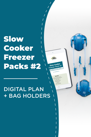 Slow Cooker Freezer Packs #2: PDF + BAG HOLDERS - Erin Chase Store