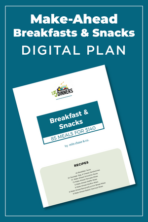 Breakfasts & Snacks: DIGITAL PDF - Erin Chase Store