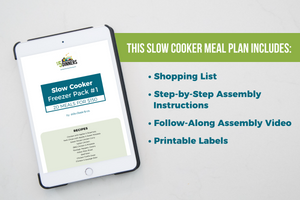 Slow Cooker Freezer Packs #3: DIGITAL & PRINTED PDF + BAG HOLDERS - Erin Chase Store