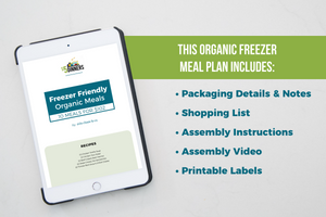 Freezer Friendly Organic Meals: DIGITAL PDF - Erin Chase Store