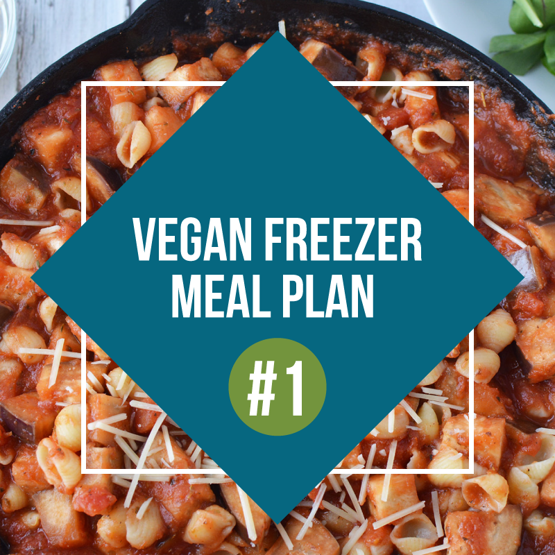 Vegan Freezer Meal Plan #1 - Erin Chase Store