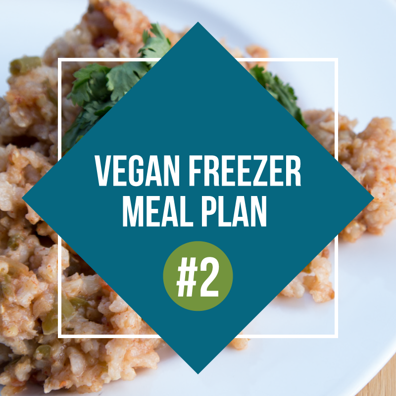 Vegan Freezer Meal Plan #2 - Erin Chase Store