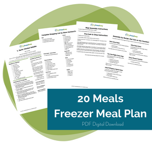 PDF - The 20 Meals Freezer Meal Plan - Erin Chase Store