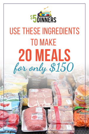 20 Meals for $150 - Slow Cooker Freezer Packs #1 - Erin Chase Store