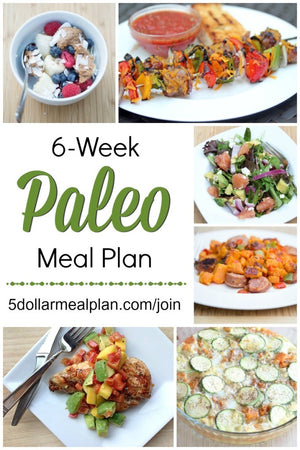6 week paleo meal plan