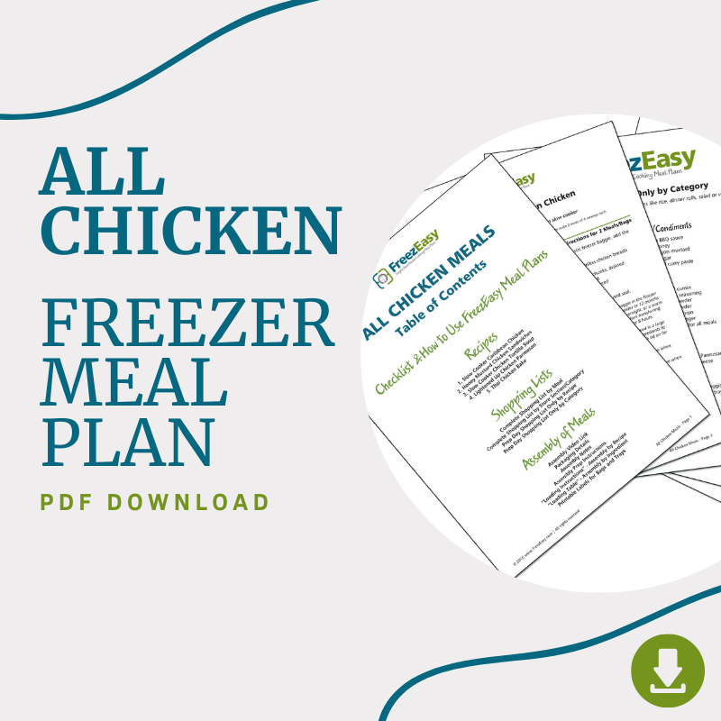 PDF - The All Chicken Freezer Meal Plan - Erin Chase Store