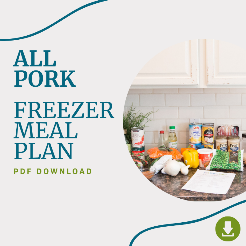 PDF - The All Pork Freezer Meal Plan - Erin Chase Store