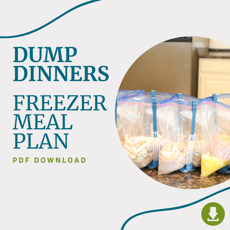 PDF - Dump Dinners Freezer Meal Plan - Erin Chase Store