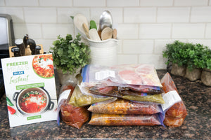 Book & Labels Kit for Freezer to Instant Pot Meals - Erin Chase Store