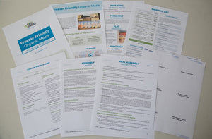Freezer Friendly Organic Meals: DIGITAL PDF - Erin Chase Store