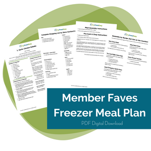 Member Favorites Meal Plan PDF - Erin Chase Store