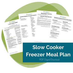 PDF - Slow Cooker Freezer Meal Plan - Erin Chase Store