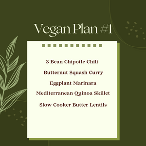 Vegan Freezer Meal Plan #1 - Erin Chase Store