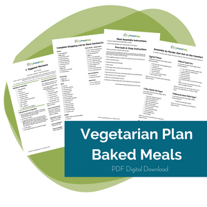 Vegetarian Freezer Meal Plan - Baked Recipes - Erin Chase Store