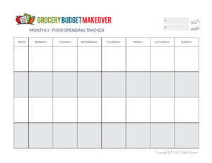 PDF: Printable Meal Planner & Trackers