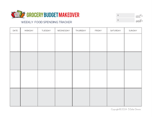 PDF: Printable Meal Planner & Trackers