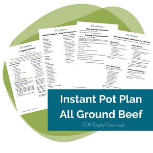 Freezer to Instant Pot - All Ground Beef Recipes