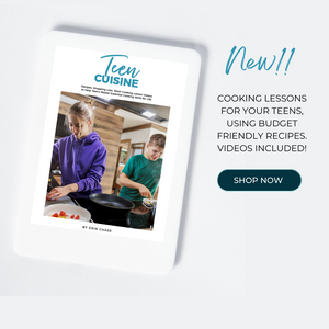 Teen Cuisine: Cooking Lessons and Gadgets for Teens - Erin Chase Store