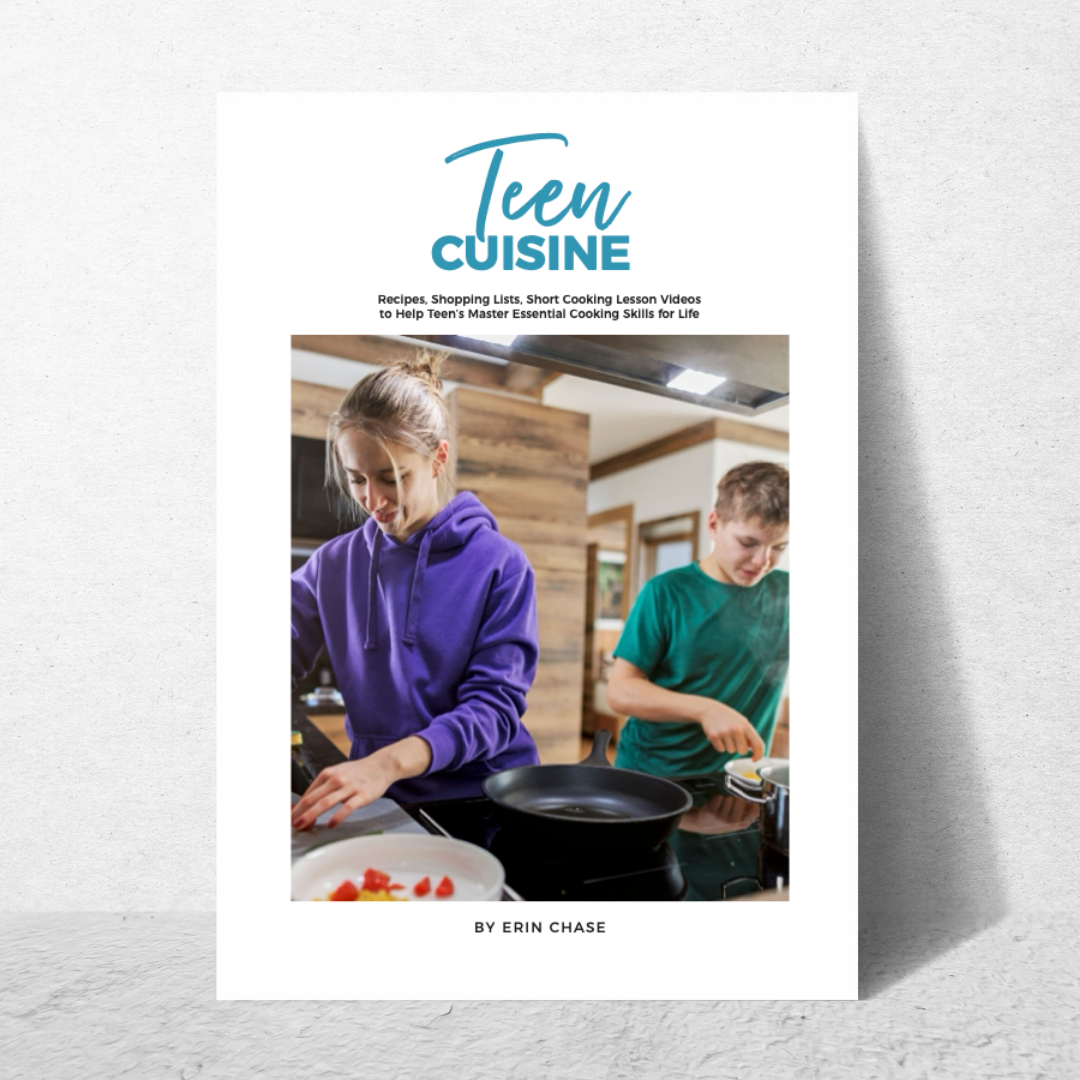 Teen Cuisine: Cooking Lessons and Gadgets for Teens - Erin Chase Store