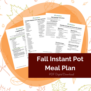 PDF: Fall Instant Pot Meal Plan