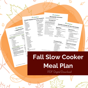 PDF: Fall Slow Cooker Meal Plan