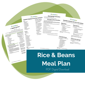 Rice and Beans Week: Meal Plan PDF