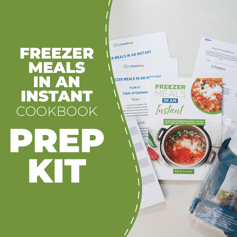 Book & Prep Kit for Freezer to Instant Pot Meals - Erin Chase Store