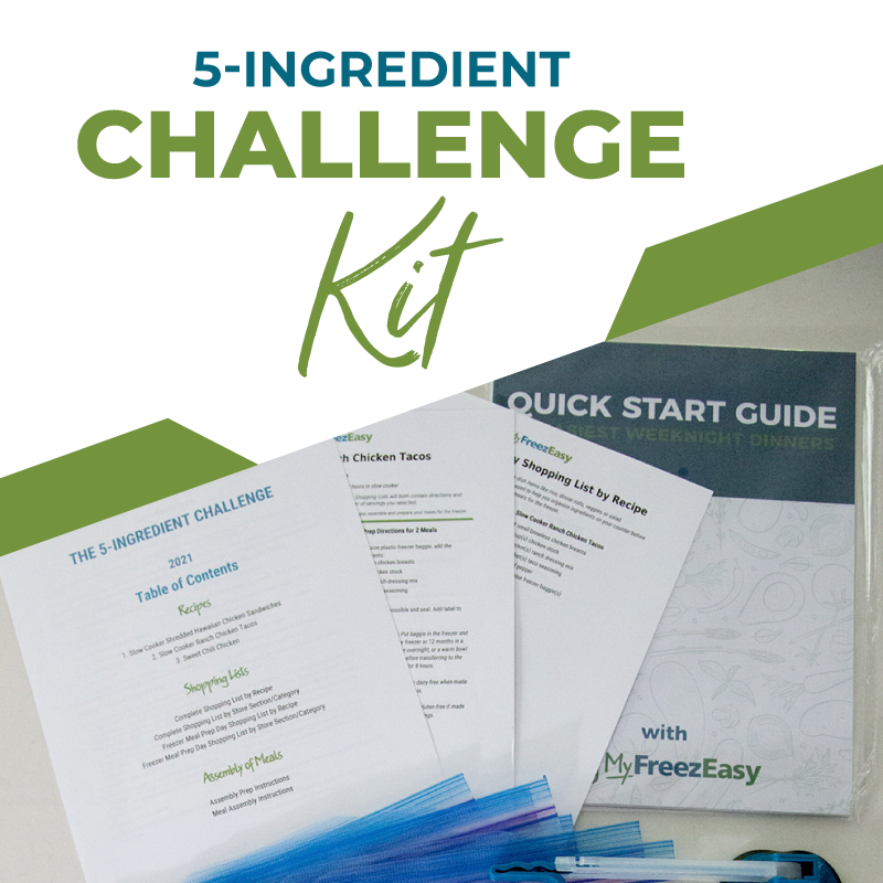5 Ingredient Challenge KIT - Erin Chase Store