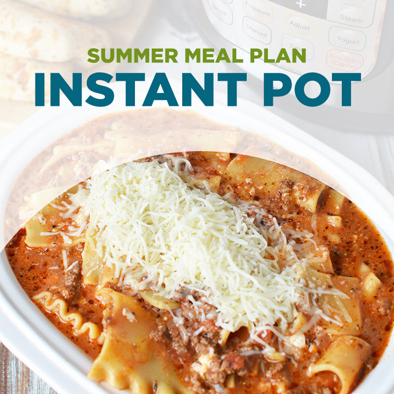 Summer Meal Plan PDF: INSTANT POT - Erin Chase Store