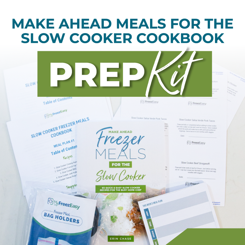 Book &amp; Prep Kit for Freezer to Slow Cooker Meals - Erin Chase Store