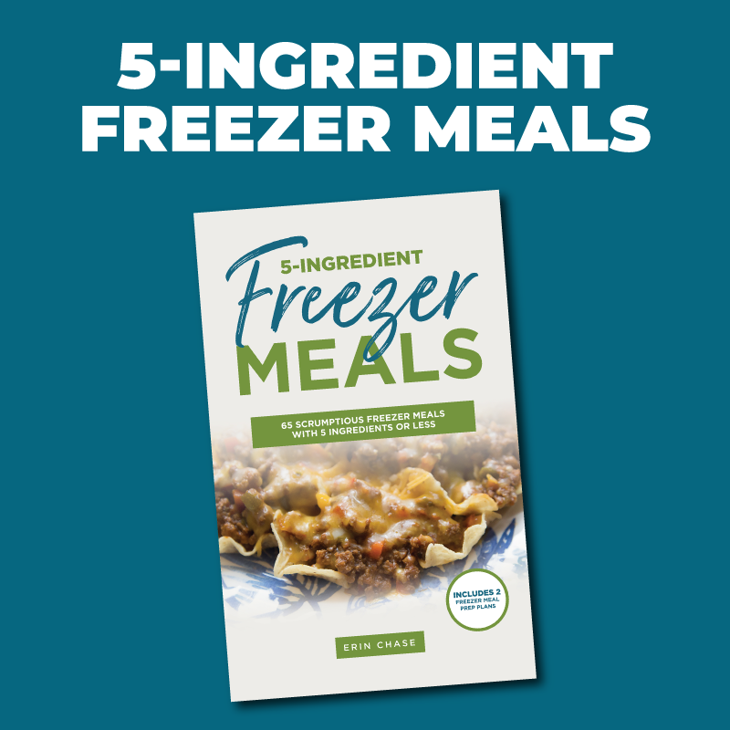 Cookbook - 5-Ingredient Freezer Meals - Erin Chase Store