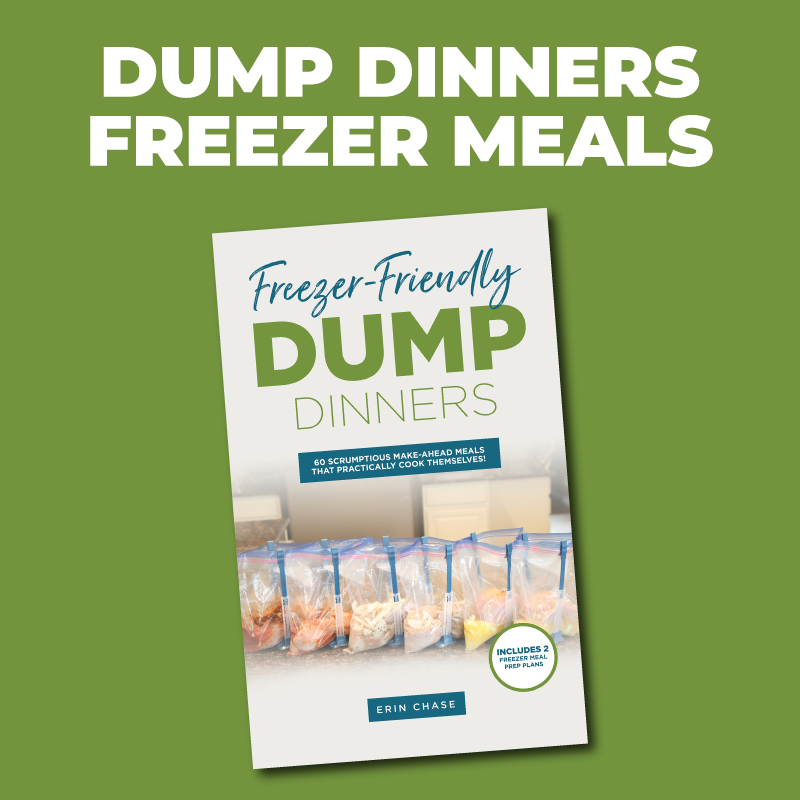 Cookbook - Freezer Friendly Dump Dinners - Erin Chase Store