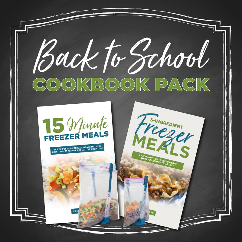 Book & Labels Kit for 15-Minute Freezer Meals - Erin Chase Store