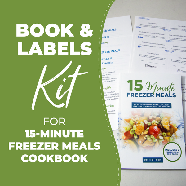 Customized Meal Prep Kit ~ Freezer Meals Shower for New Mom - Erin Chase  Store