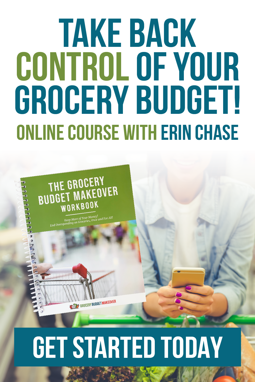 Grocery Budget Makeover: Online Course & Workbook - Erin Chase Store