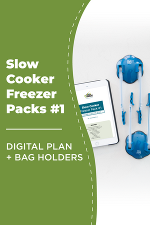 Slow Cooker Freezer Packs #1: PDF + BAG HOLDERS