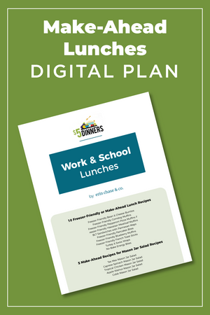 Work & School Lunches: DIGITAL PDF - Erin Chase Store