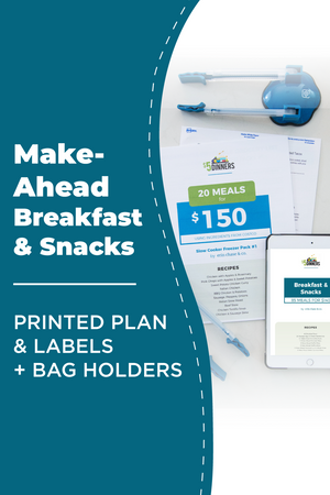Breakfast & Snacks: DIGITAL & PRINTED PDF + BAG HOLDERS