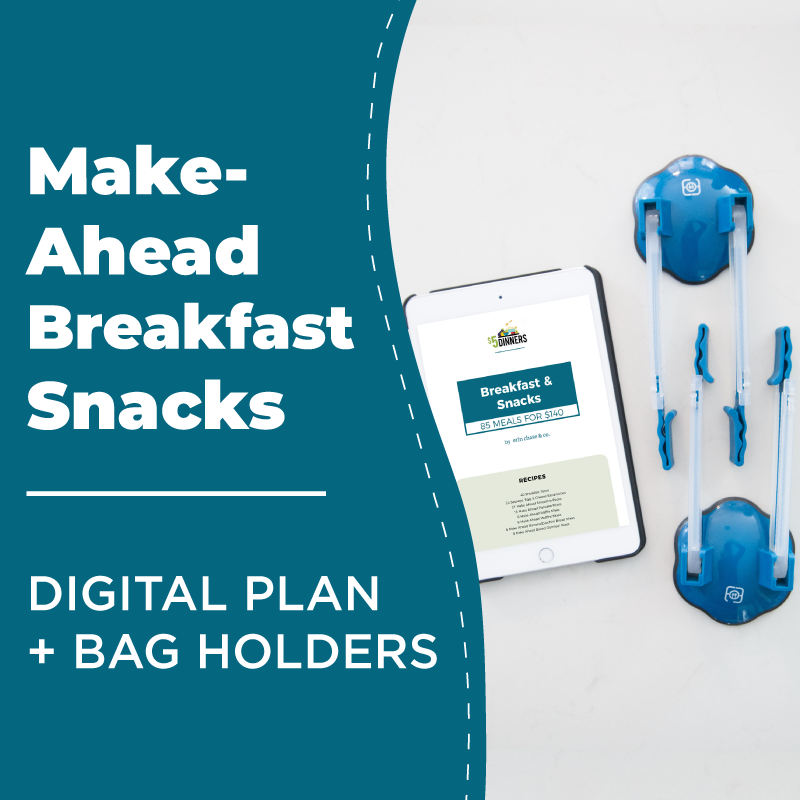 Breakfast &amp; Snacks: PDF + BAG HOLDERS - Erin Chase Store