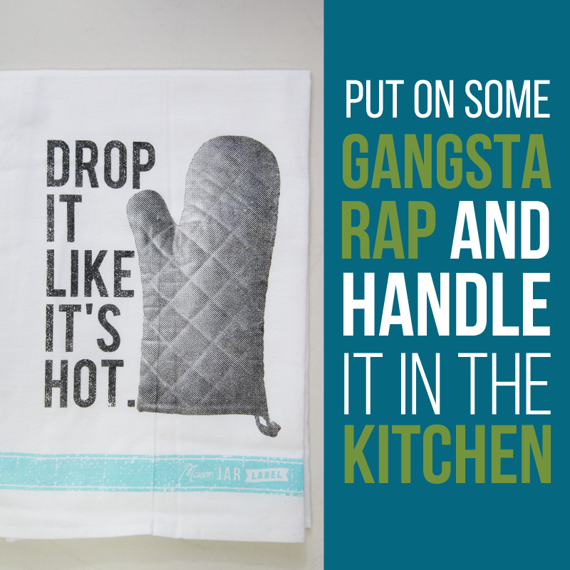 Drop It Tea Towel - Erin Chase Store