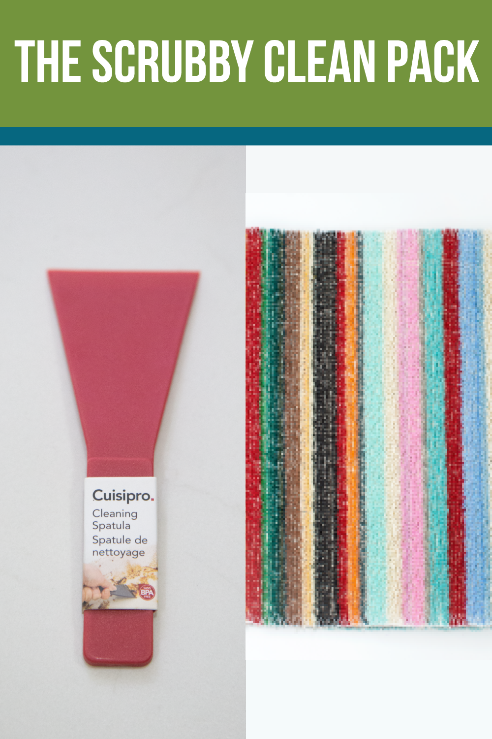 The Scrubby Clean Pack: Euroscrubby + Counter Scrubby - Erin Chase Store