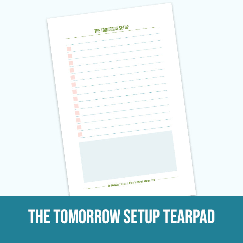 Tomorrow Setup Tearpad - Erin Chase Store