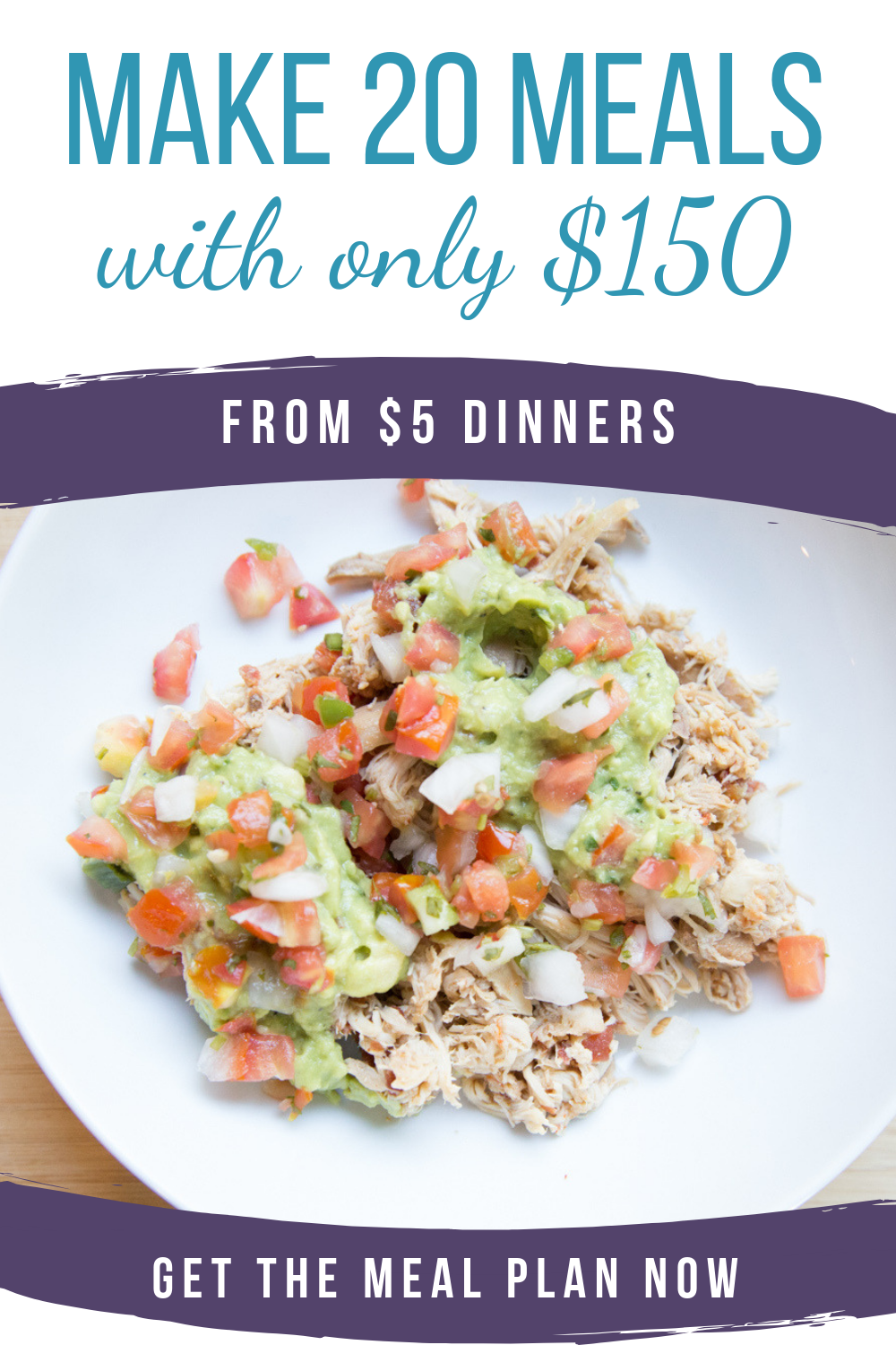 20 Meals for $150 - Meal Plan #2 - Erin Chase Store