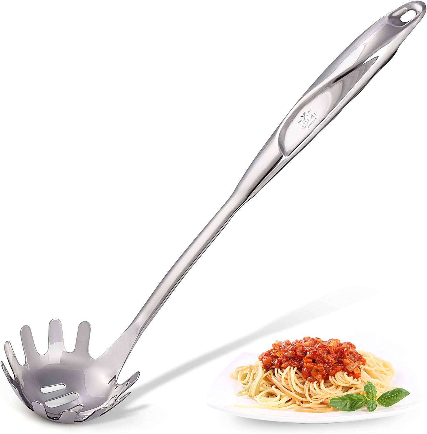 Stainless Pasta Server - Erin Chase Store