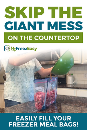 skip the giant mess on the counter with bag holders