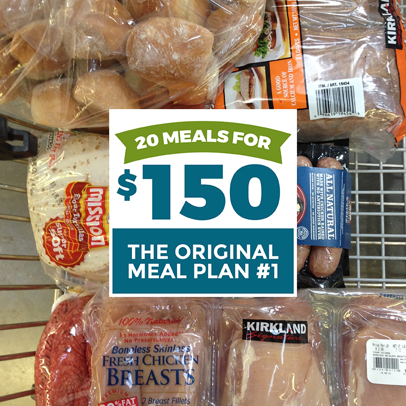 20 Meals for $150 - The Original Meal Plan #1 - Erin Chase Store