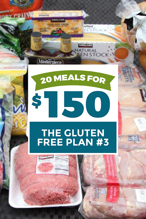 20 Meals for $150 - The Gluten Free Plan #3