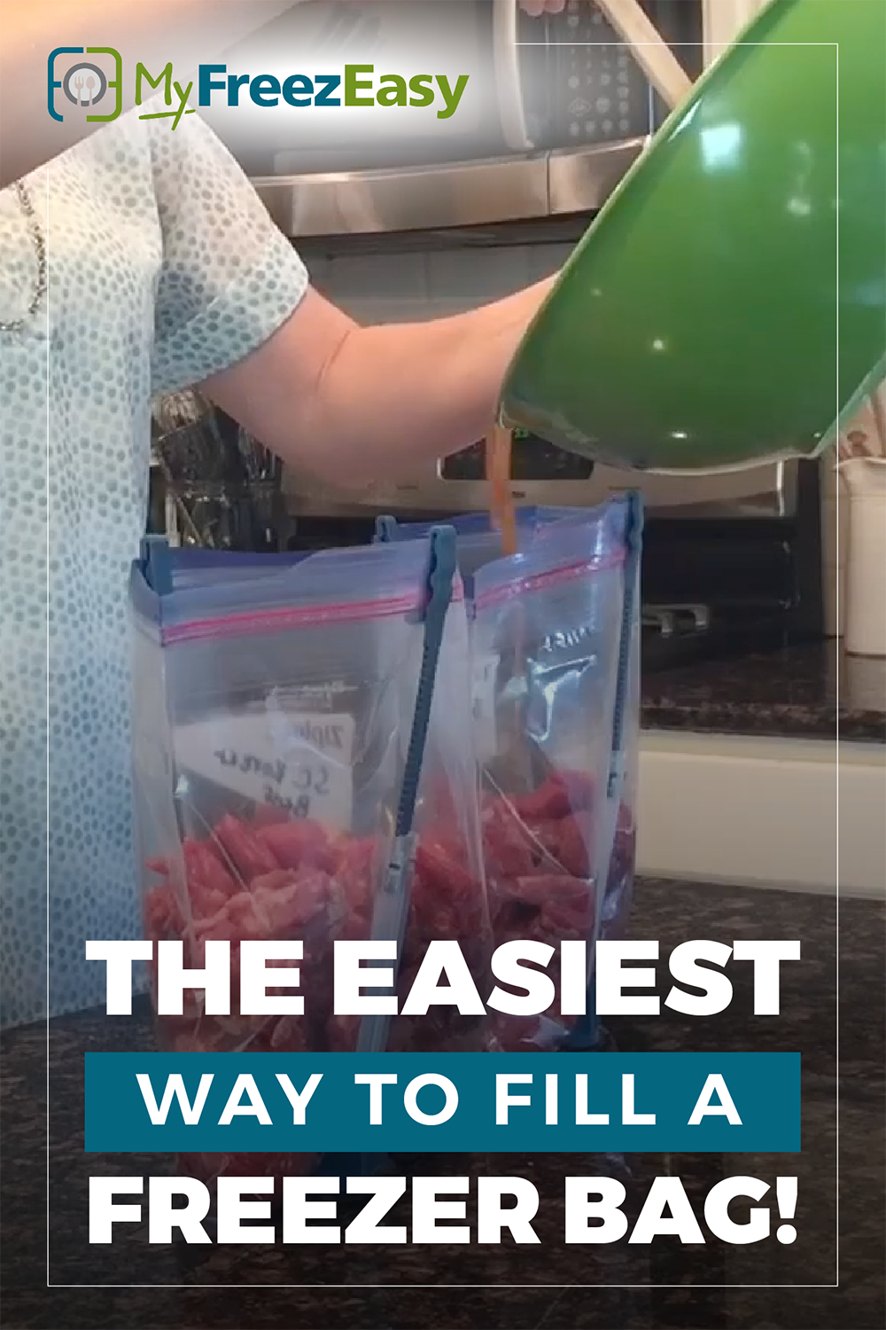 Freezer Meal Bag Stands (Set of 2) - Erin Chase Store