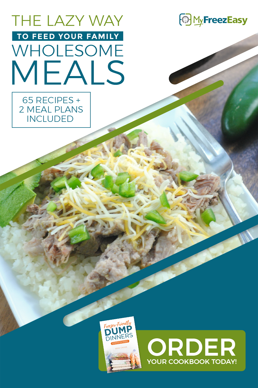 Cookbook - Freezer Friendly Dump Dinners - Erin Chase Store